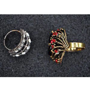 Jewelry rings fantasy retro vintage Victorian Art fashion rings gorgeous fantasy